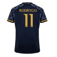 Real Madrid Rodrygo Goes #11 Bortatröja 2023-24 Korta ärmar